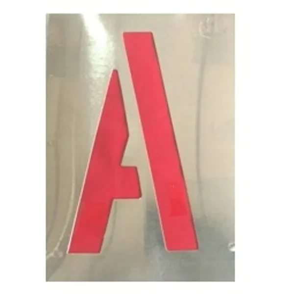 JGO. LETRAS DE ZINC  80 MM.  P/MARCAR (2373)