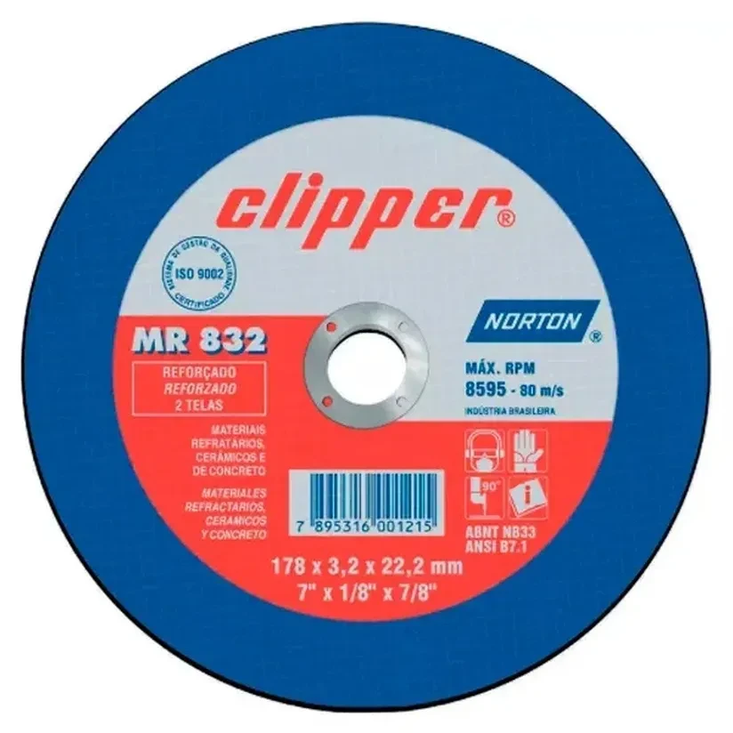 DISCO CORTE  9"  #MR-832 P/PIEDRA (10057390)