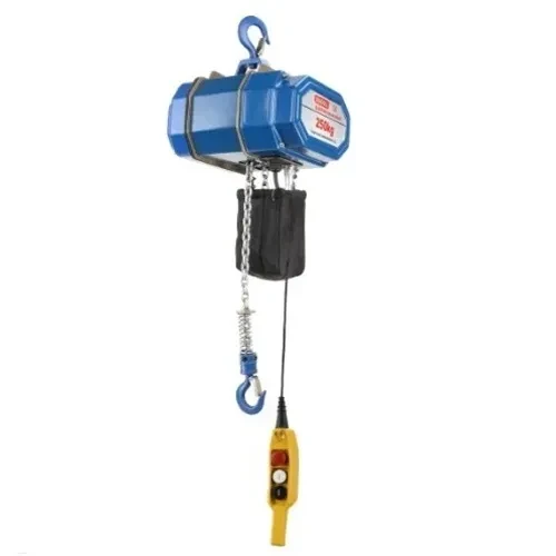 TECLE ELECTRICO DE CADENA 0.25T X 6 MT. MONOFASICO