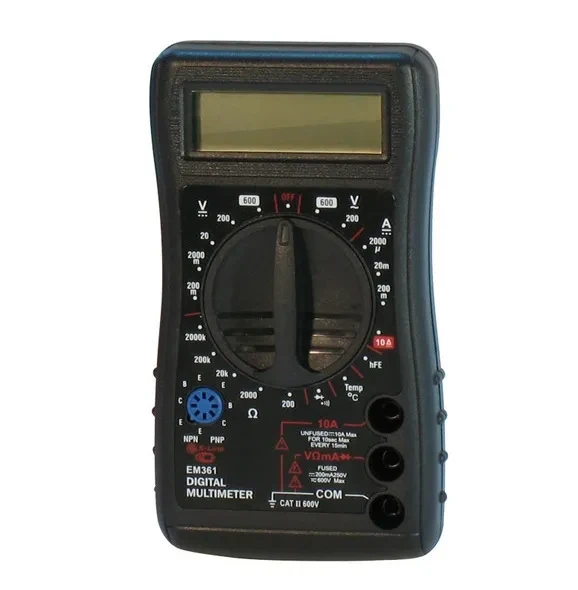 MULTITESTER DIGITAL 8 FUNCIONES (EM361)