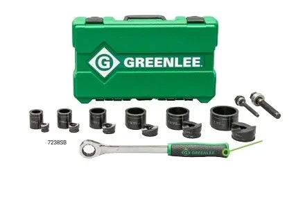 JGO. SACABOCADOS MANUAL 1/2" - 2" AC (7238SB)