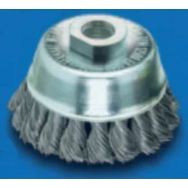 GRATA COPA CONICA 3" ACERO INOX. M14 (483.817)