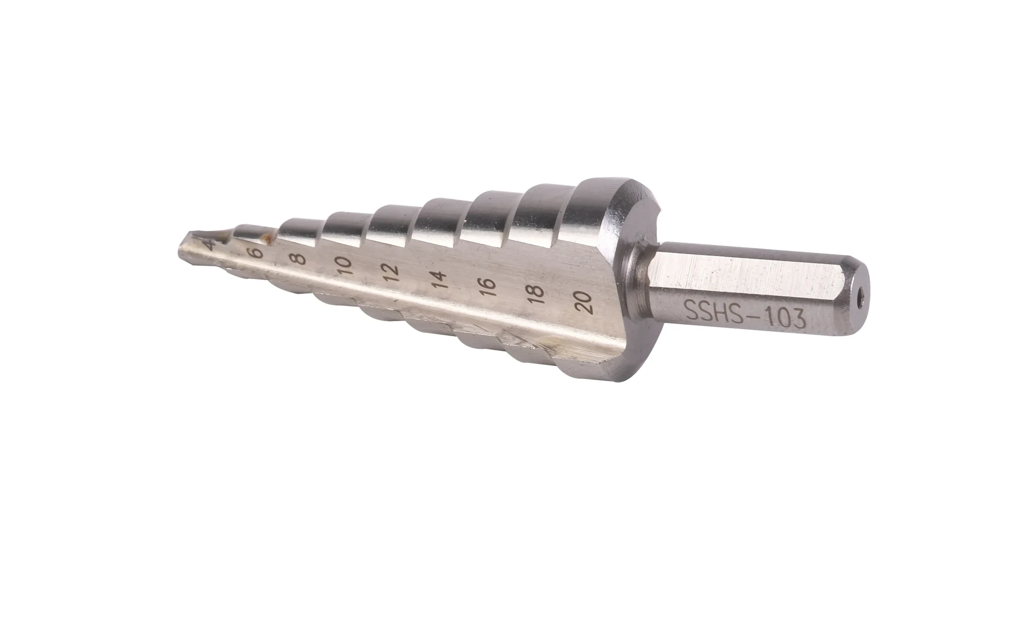 BROCA ESCALONADA 4-20MM (SSHS-103)