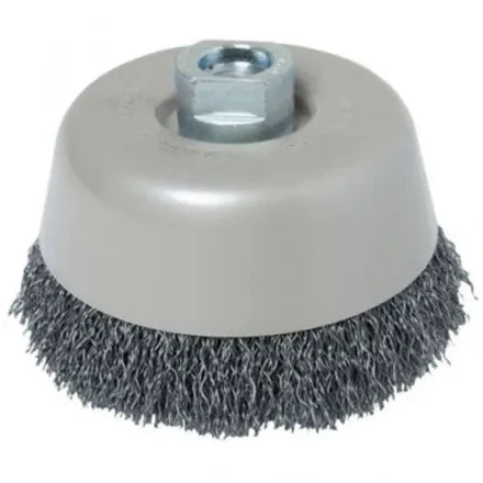 GRATA COPA CONICA 3" AC.ONDULADO (C32/35-M14)