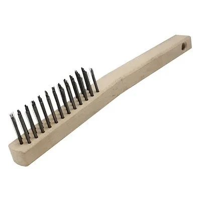 ESCOBILLA ALAMBRE ACERO 3X12 C/MANGO (5-C)