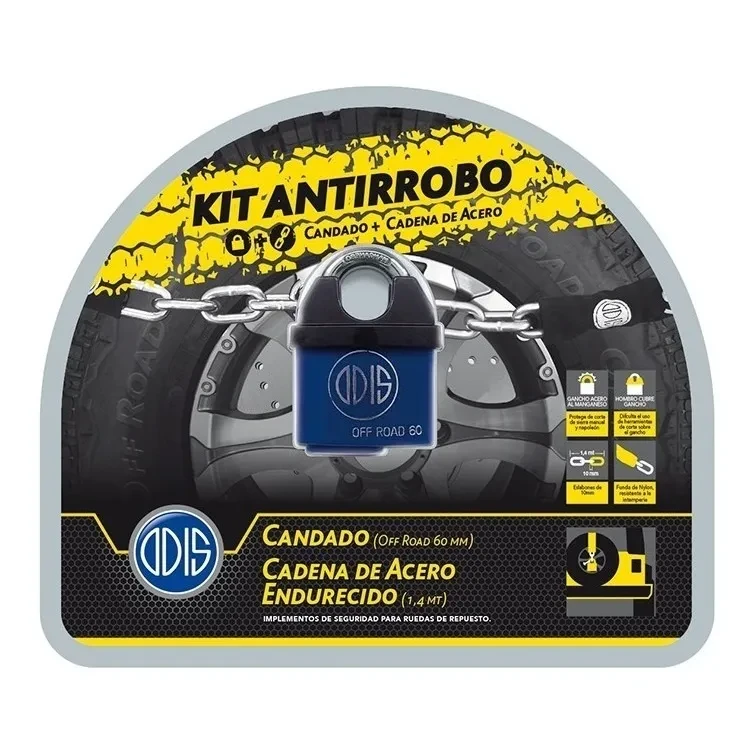 KIT ANTIROBO PARA AUTOS 60 MM. (CAN0000821)