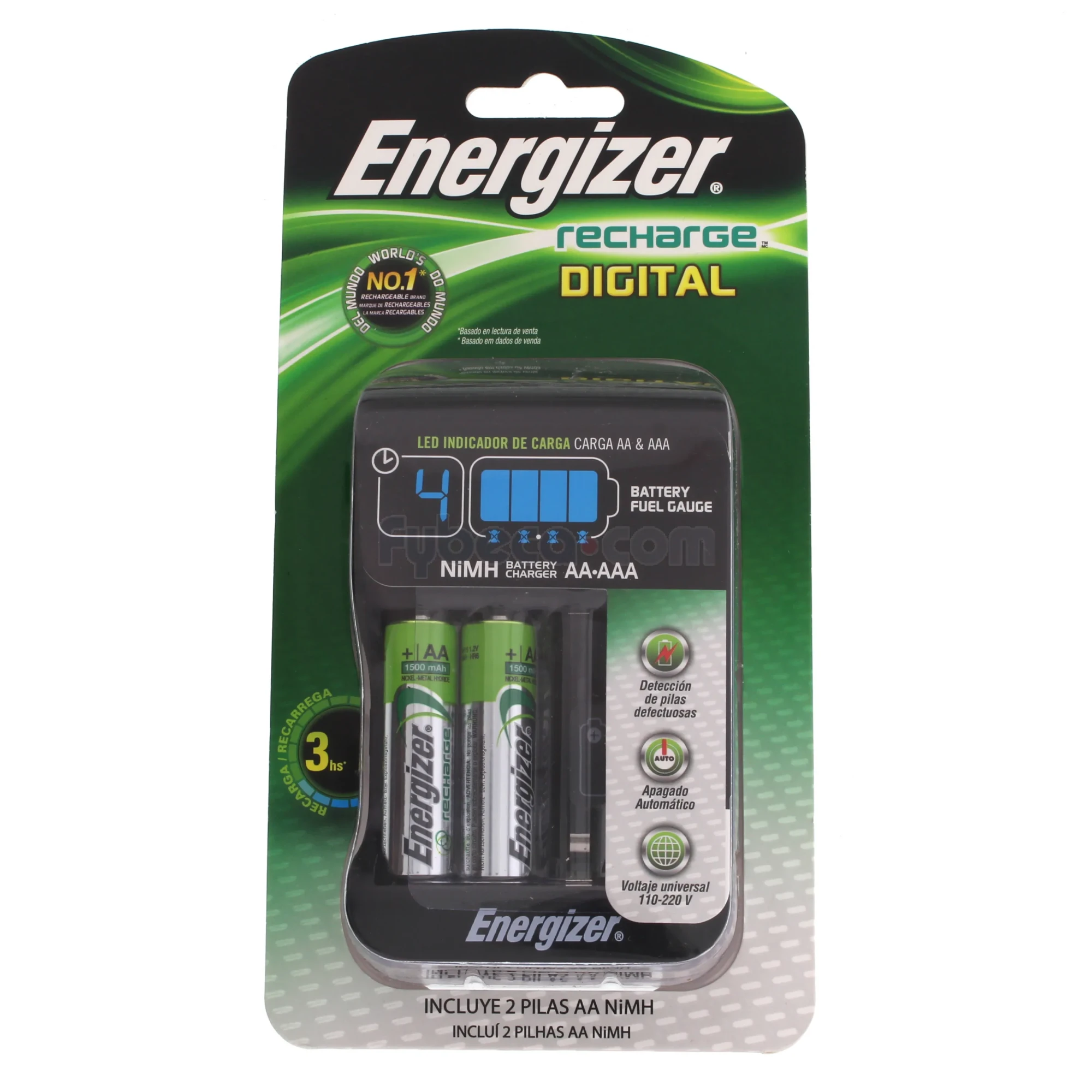CARGADOR PILAS DIGITAL 1400 mAh #CHPROWB2 (929812)