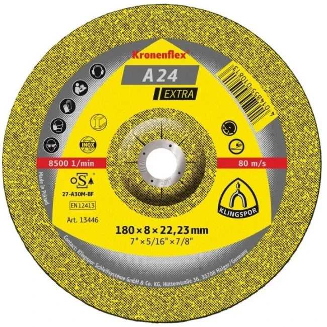 DISCO DE CORTE 9.0"  #A 24 EXTRA  (322973)