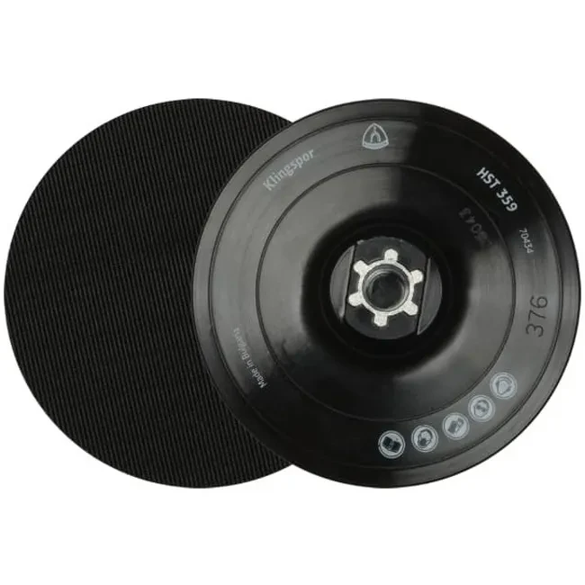 PLATO DE SOPORTE 6" CON VELCRO #HST 359 (70436)