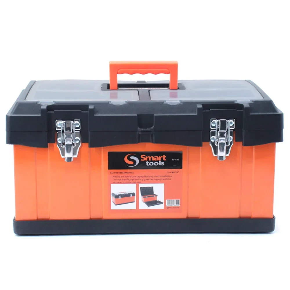 CAJA HERR. 21” Acero/Plastico con cierre metálico