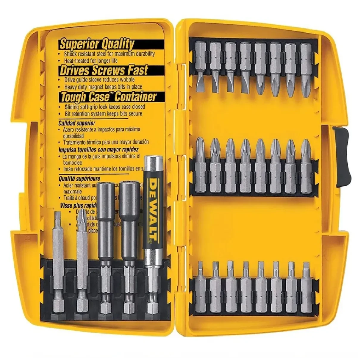 JGO PUNTAS C/GUIA MAGNETICA 29P (DW2162)
