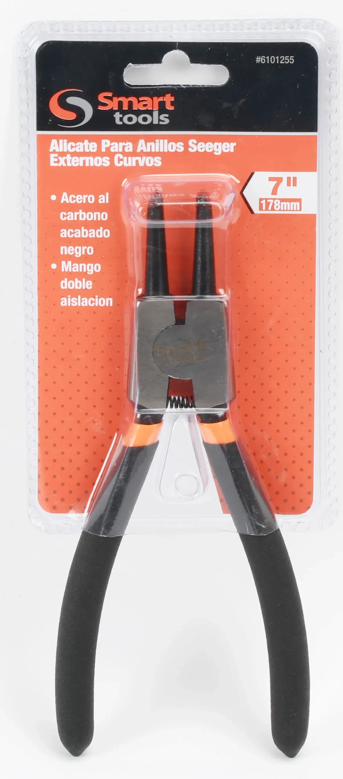 ALICATE P/SEGUROS 7" EXTERIOR CURVO