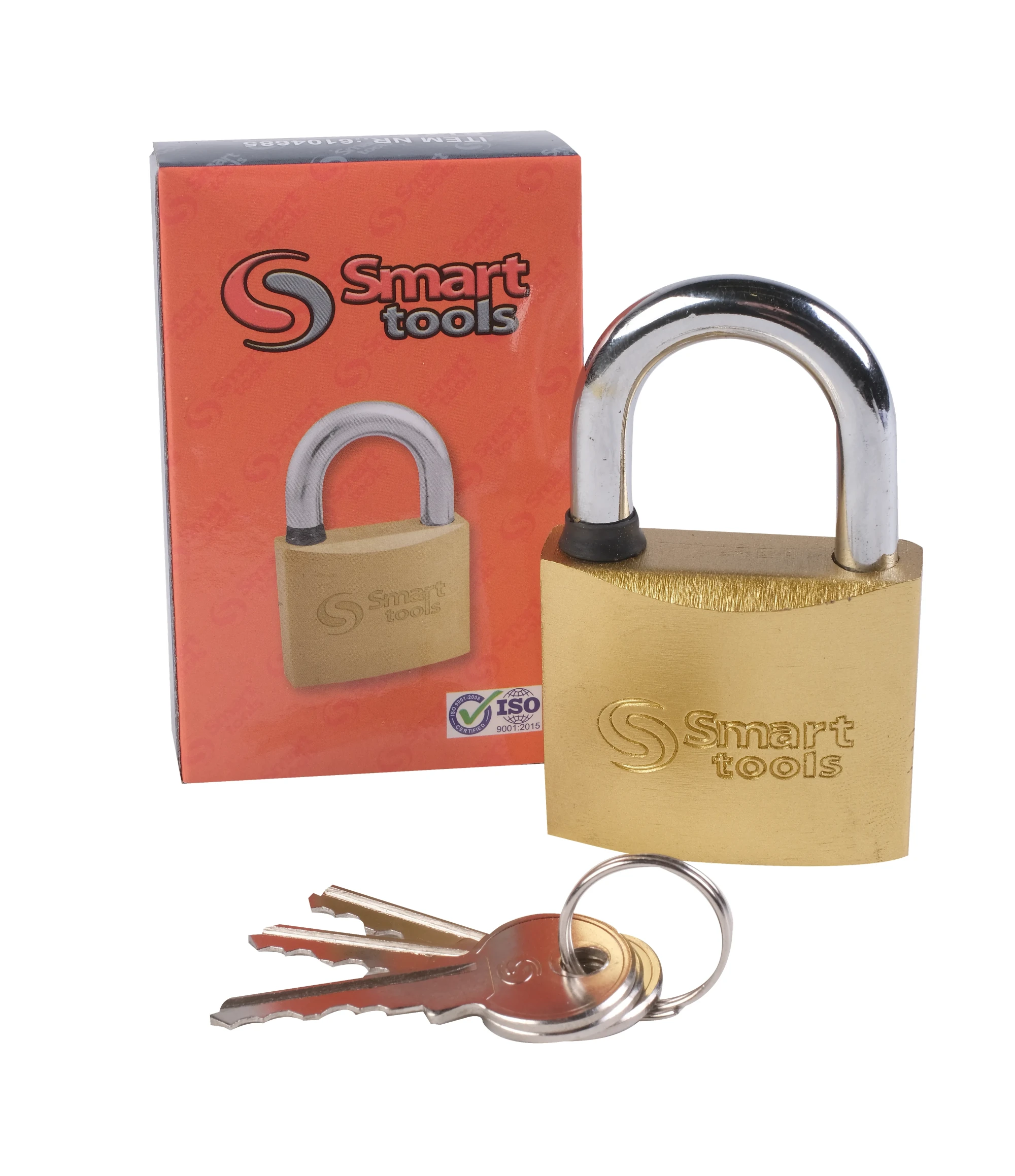 CANDADO ACERO BRONCEADO 50MM CAJA