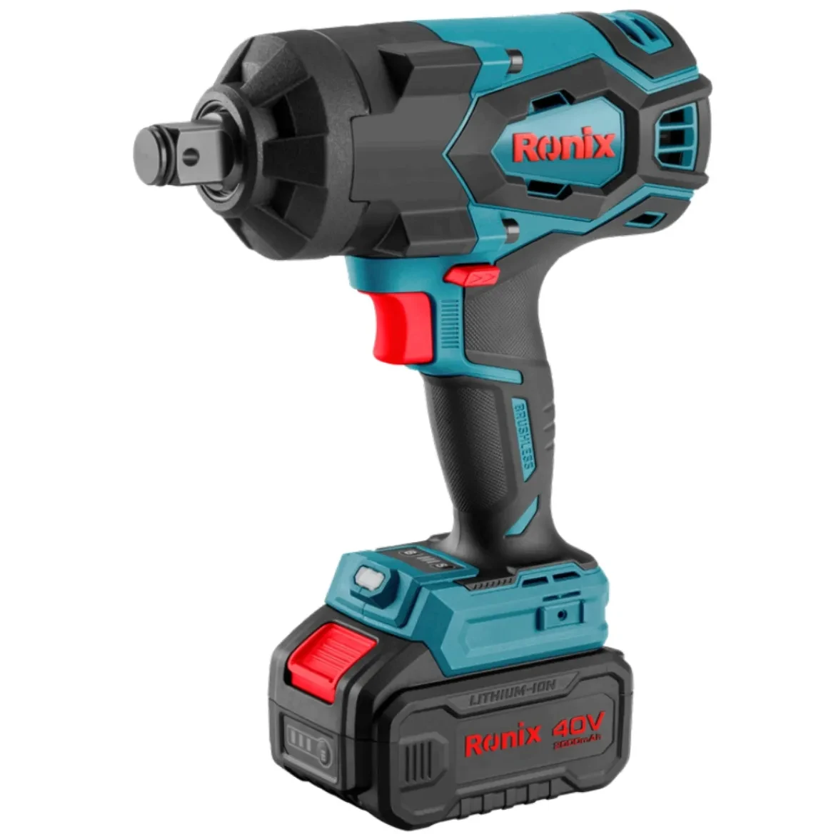 Llave De Impacto Inalámbrica Ronix 8927-40V 1350N·m